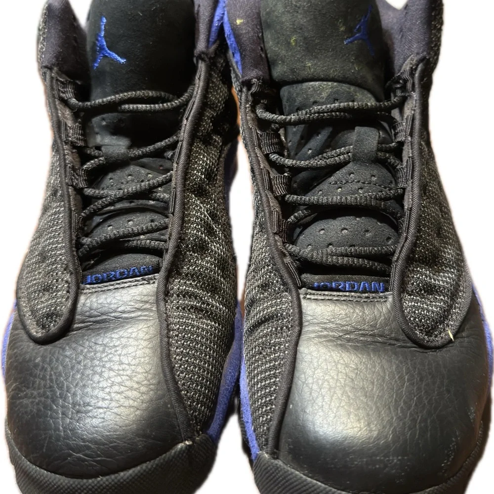 Jordan Kids Sneakers Black and Blue - Picture 2 of 5
